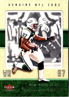 2002 Fleer Genuine Laveranues Coles #69