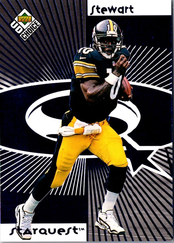 1998 UD Choice StarQuest/RookQuest Green Kordell Stewart/Hines Ward #SR22