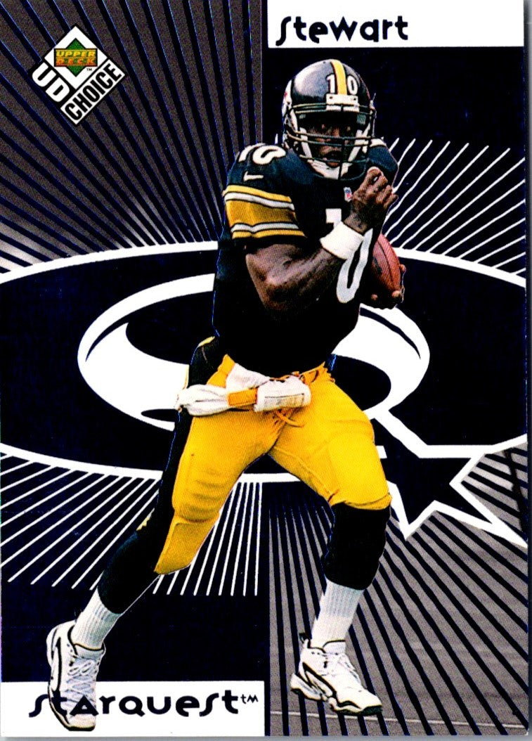 1998 UD Choice StarQuest/RookQuest Green Kordell Stewart/Hines Ward