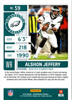 2019 Panini Certified Alshon Jeffery #59