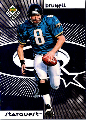 1998 UD Choice StarQuest/RookQuest Blue Mark Brunell/Jerome Pathon #SR18