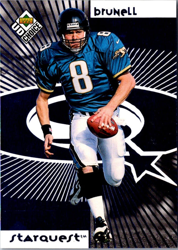 1998 UD Choice StarQuest/RookQuest Blue Mark Brunell/Jerome Pathon #SR18