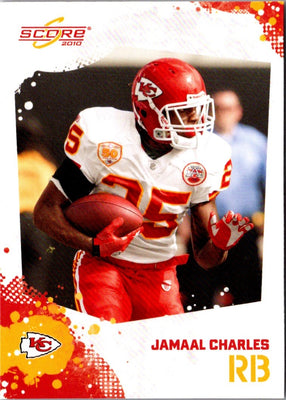 2010 Score Jamaal Charles #145