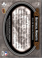 2009 Upper Deck A Piece of History City of Boston Founded #198