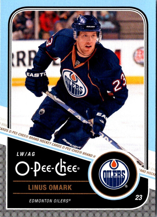 2011 O-Pee-Chee Linus Omark #411