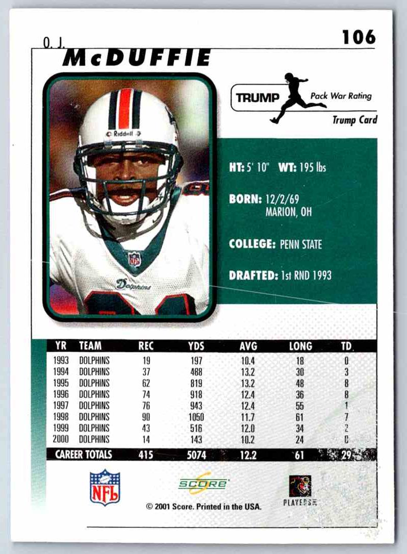 1991 ProLine O.J. McDuffe