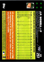 2007 Topps Updates & Highlights Red Back J.P. Howell #UH297