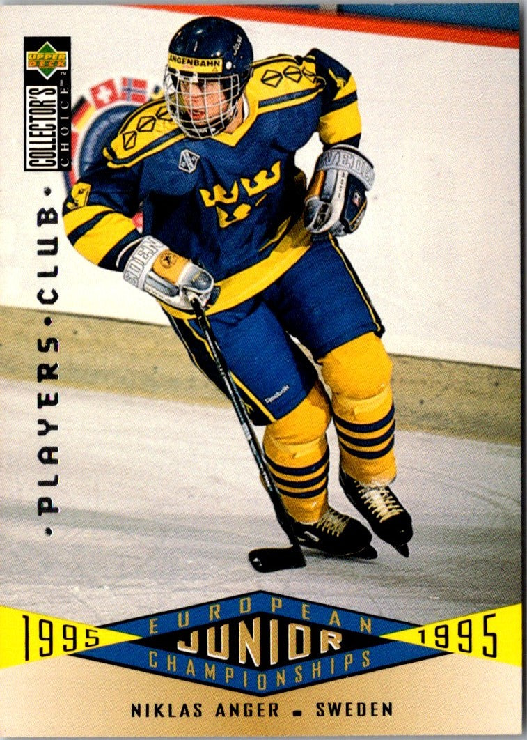 1995 Collector's Choice Player's Club Niklas Anger