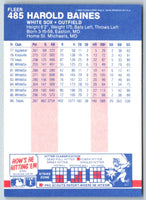 1987 Fleer Harold Baines #485