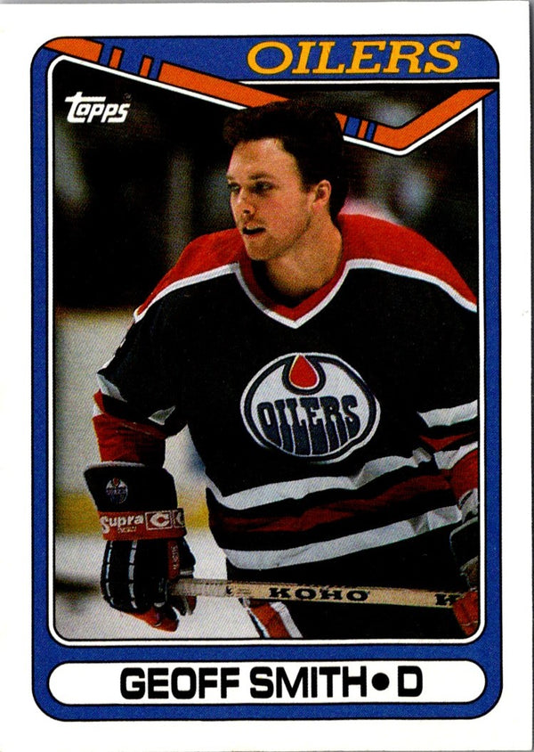 1990 O-Pee-Chee Geoff Smith #33 Rookie