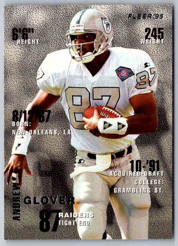 1995 Fleer Andrew Glover #190