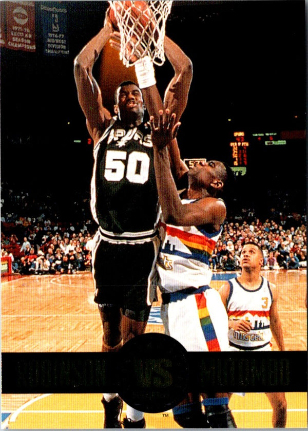 1993 SkyBox Showdown Series David Robinson/Dikembe Mutombo #SS6