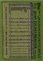 1982 Topps Padres Team Leaders - Luis Salazar/Juan Eichelberger #366