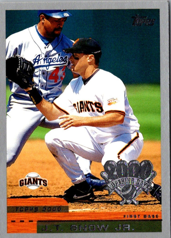 2000 Topps Opening Day J.T. Snow #15