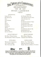 2011 Topps Allen & Ginter Ryan Ludwick #307