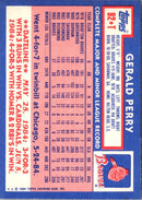1984 Topps Traded Gerald Perry