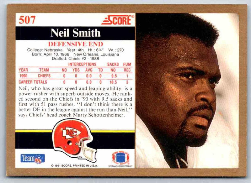 1991 Score Neil Smith
