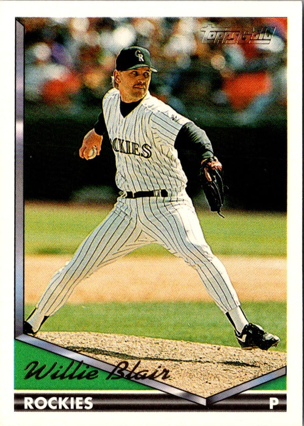 1994 Topps Willie Blair #439