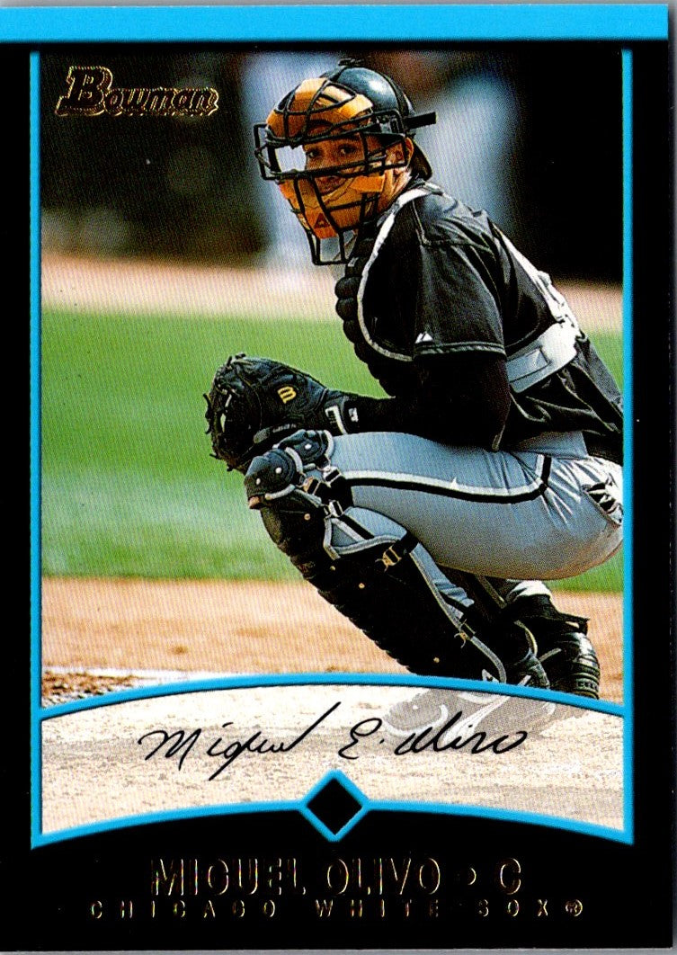 2001 Bowman Draft Picks & Prospects Miguel Olivo