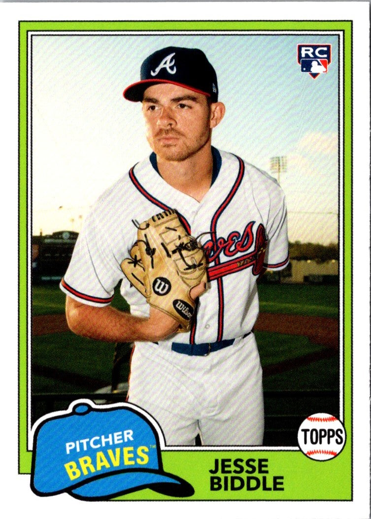 2018 Topps Archives Jesse Biddle