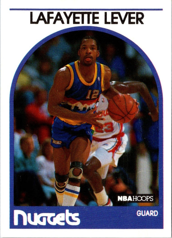 1989 Hoops Lafayette Lever #220