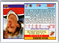 1991 Score Canadian English Sean Burke #465