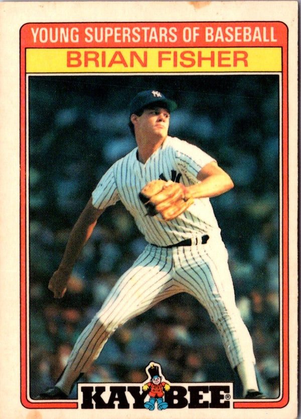 1986 Topps Kay-Bee Young Superstars of Baseball Brian Fisher #12