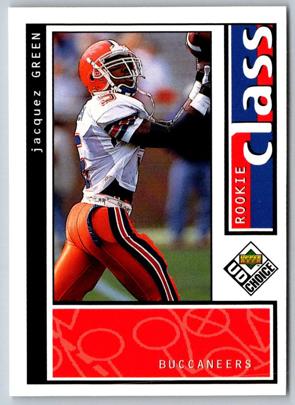 1998 UD Choice Jacquez Green #217 Rookie