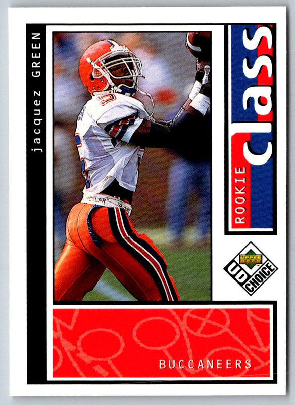 1998 UD Choice Jacquez Green #217 Rookie