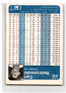 1984 Fleer Carl Yastrzemski