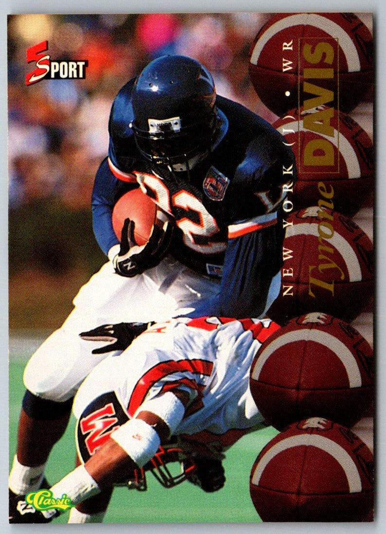 1995 Classic NFL Rookies Tyrone Davis