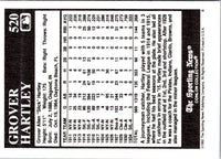 1992 Conlon Collection TSN Grover Hartley #520