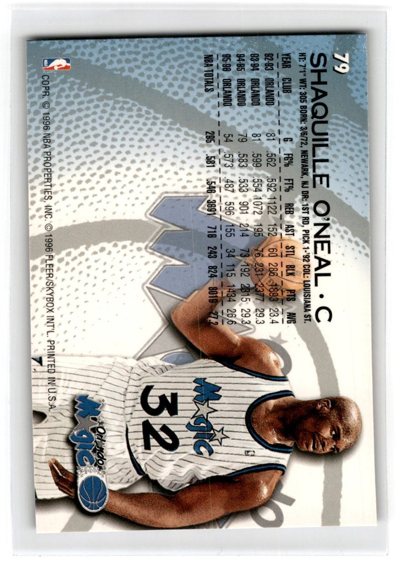 1996 Upper Deck USA Shaquille O'Neal