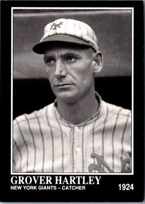 1992 Conlon Collection TSN Grover Hartley #520