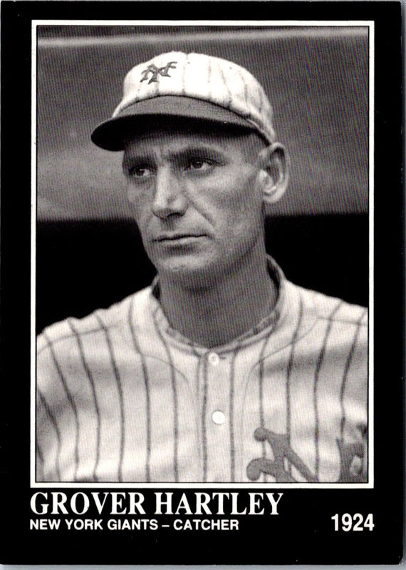 1992 Conlon Collection TSN Grover Hartley #520