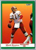 1991 Fleer Mark Rypien #393