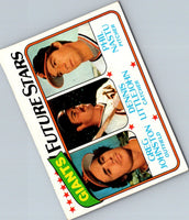 1980 Topps Giants Future Stars - Greg Johnston/Dennis Littlejohn/Phil Nastu #686 Rookie