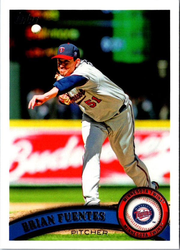 2011 Topps Brian Fuentes #54