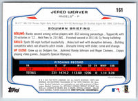 2014 Bowman Jered Weaver #161