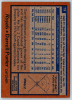 1978 Topps Darrell Porter #19