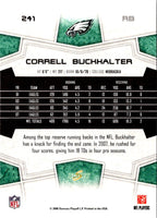 2008 Score Super Bowl XLIII Correll Buckhalter #241