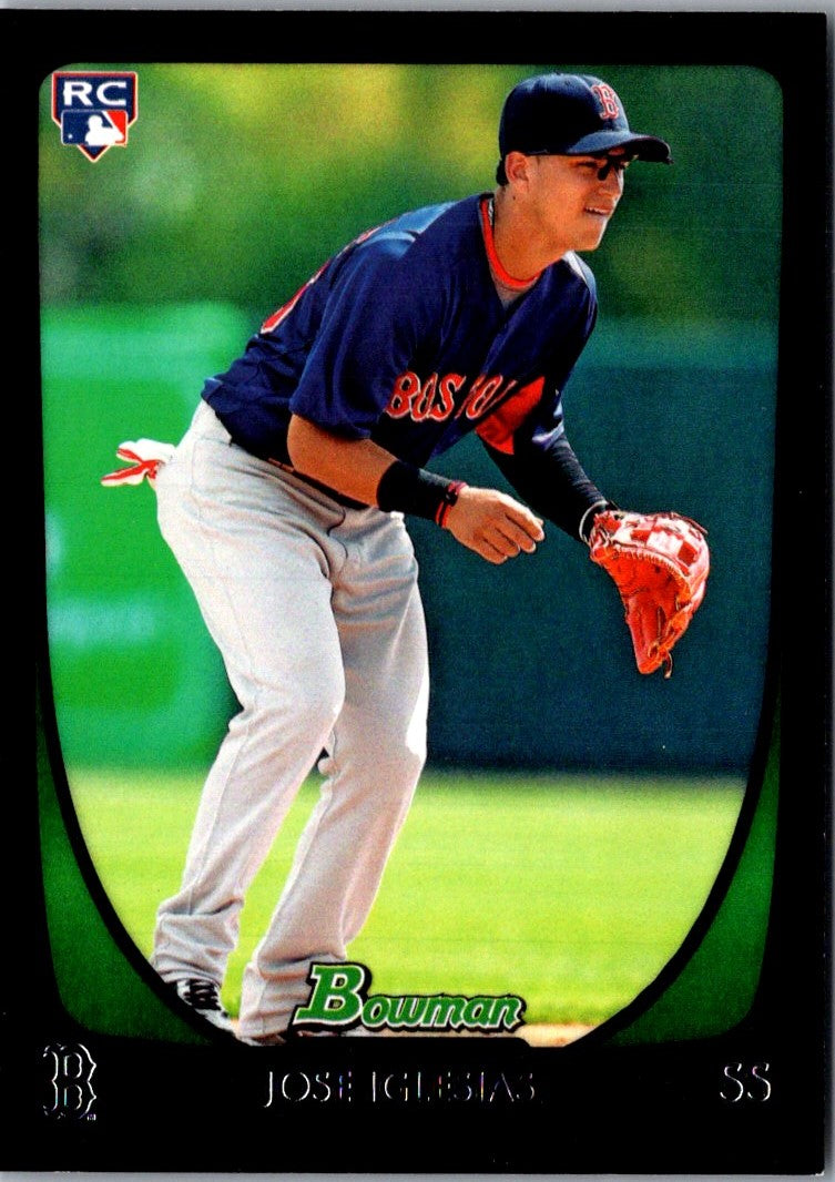 2011 Bowman Draft Picks & Prospects Jose Iglesias