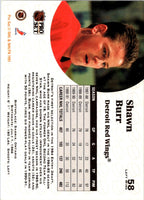 1991 Pro Set Shawn Burr #58
