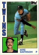 1984 Topps Traded Mike Smithson