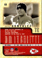 2002 Fleer Genuine Tony Gonzalez #68
