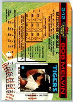 1991 Stadium Club Bob Melvin #312