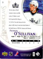 2006 Upper Deck Rookie Class Box Set Patrick O'Sullivan #3