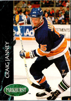 1992 Parkhurst Craig Janney #154