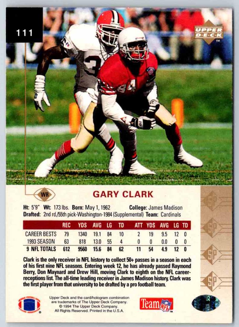 1994 Upper Deck Gary Clark