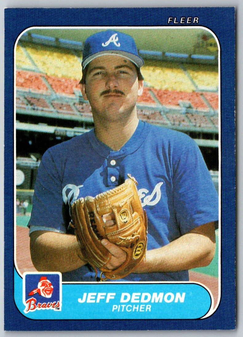 1986 Fleer Jeff Dedmon